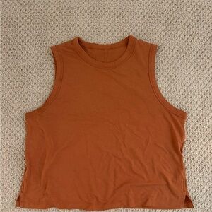 Lululemon Women's Sleeveless Muscle Tank Top - Rust